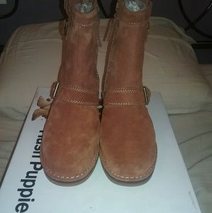 Hush Puppies Aydin Catelyn boots 7.5 Wide New